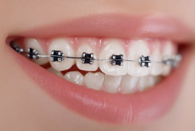 装置の装着・矯正開始