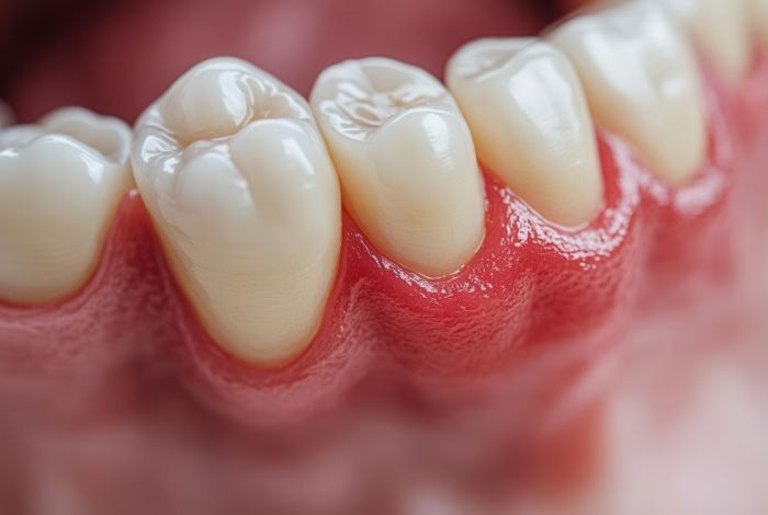 赤くなった歯茎